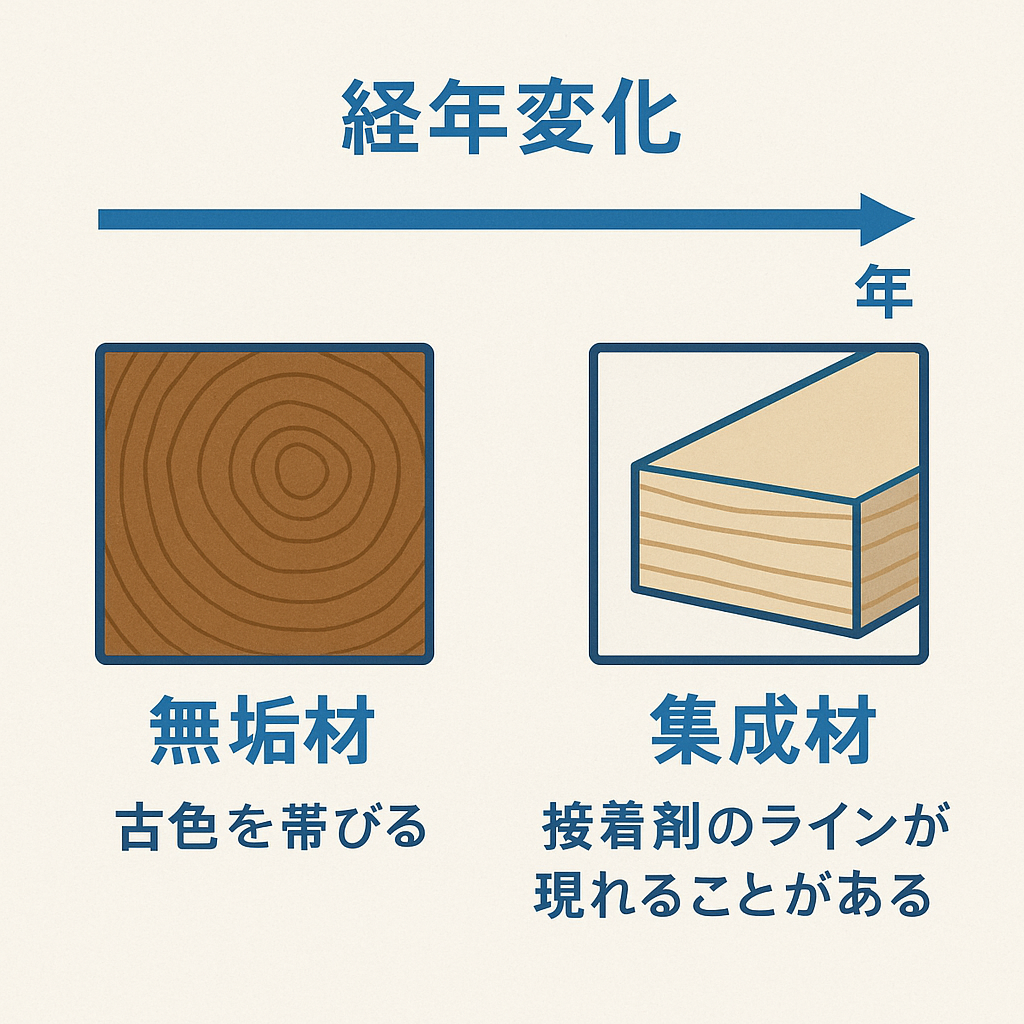 経年変化イメージ