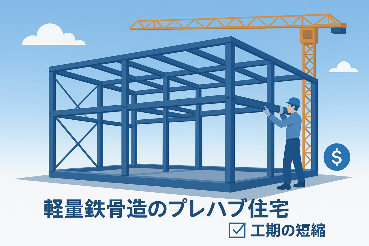 軽量鉄骨の強みと弱み