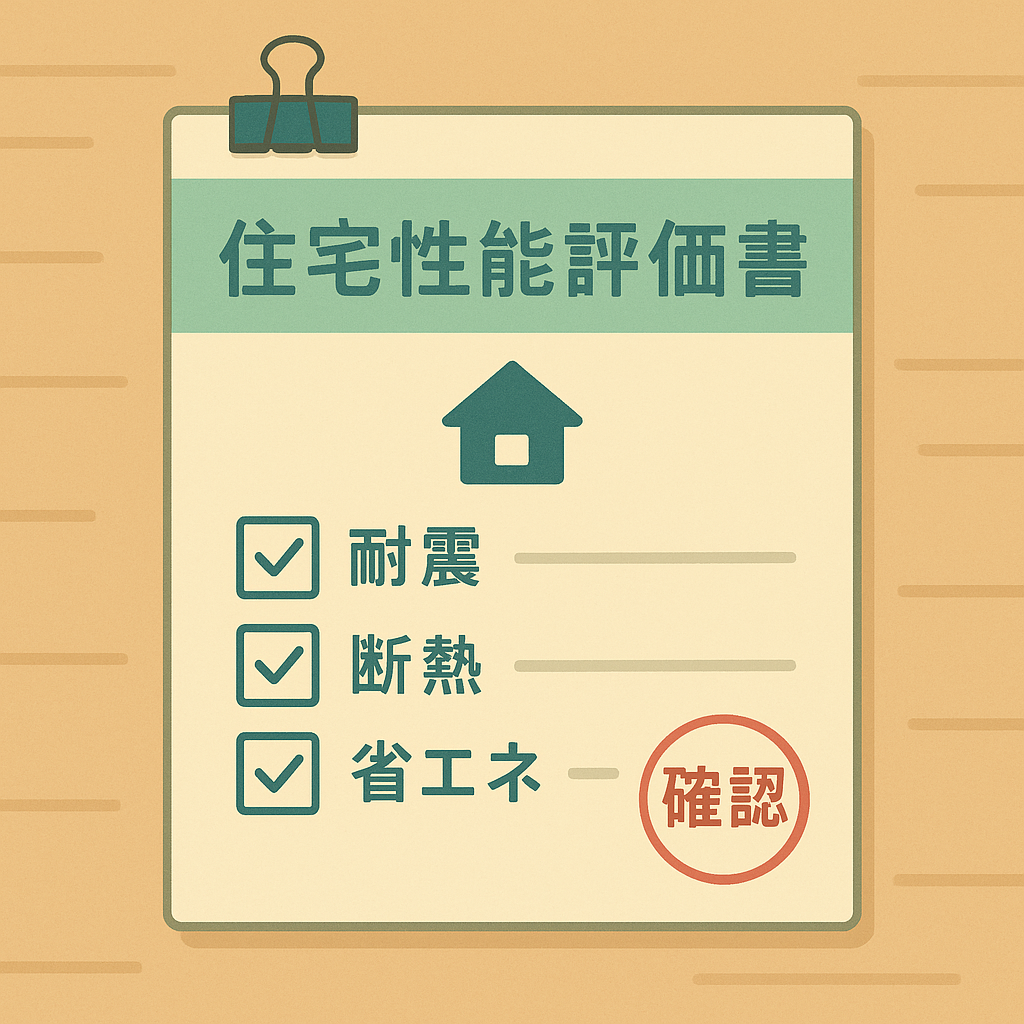 住宅性能評価書イメージ