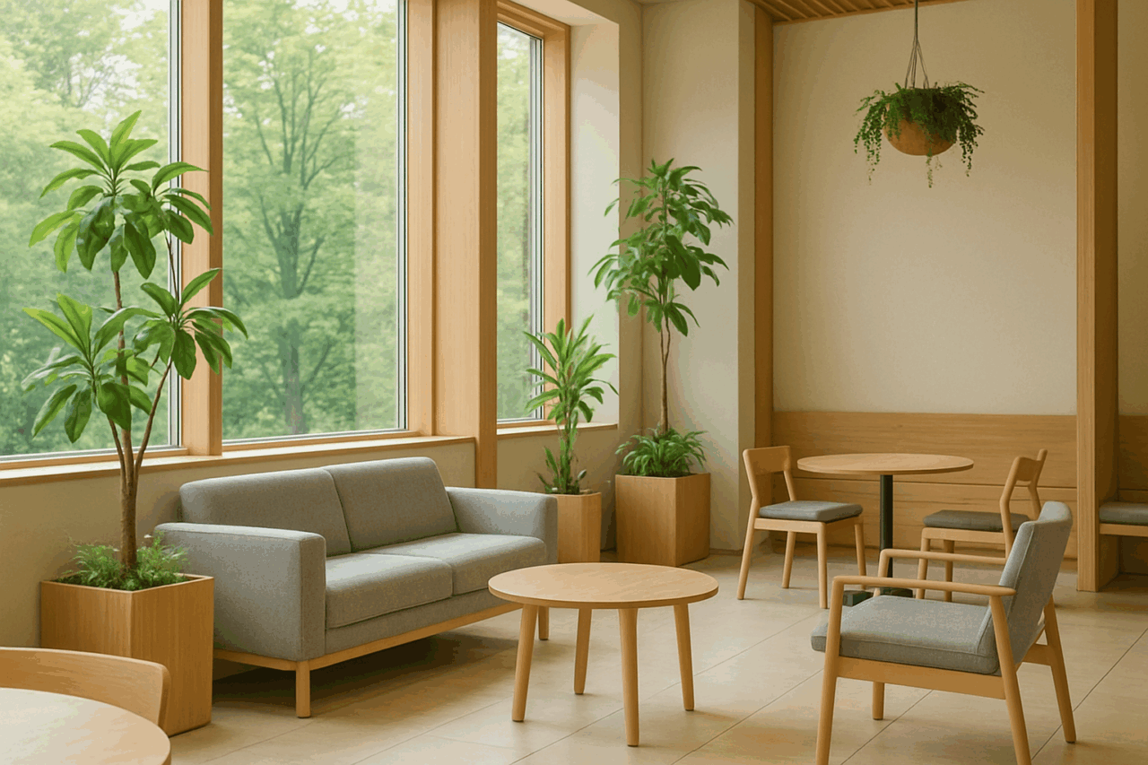 バイオフィリックデザイン、イメージ画像