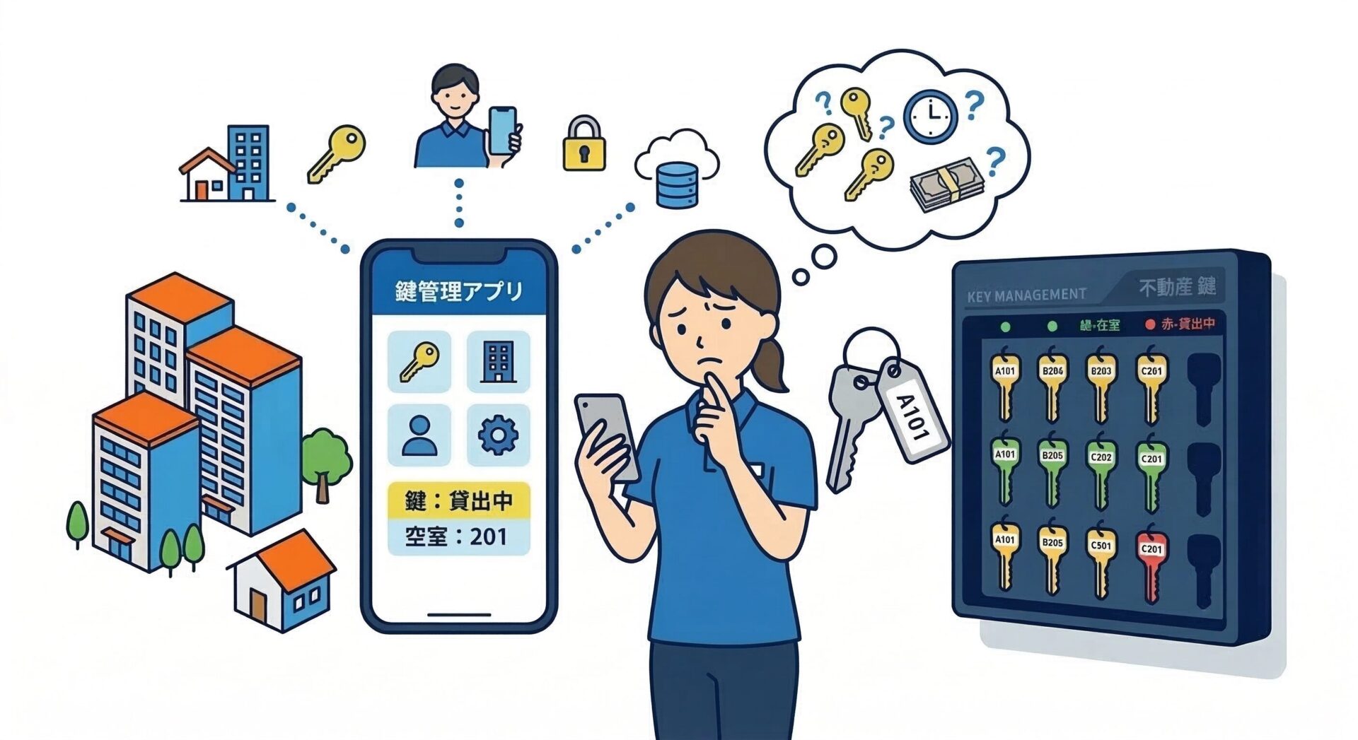 鍵管理の課題整理と現場で起きやすい悩み